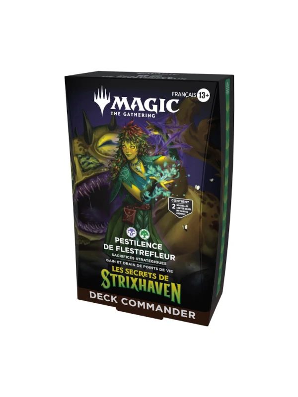 MTG : Secrets Strixhaven Deck Commander : Pestilence de Flestrefleur FR