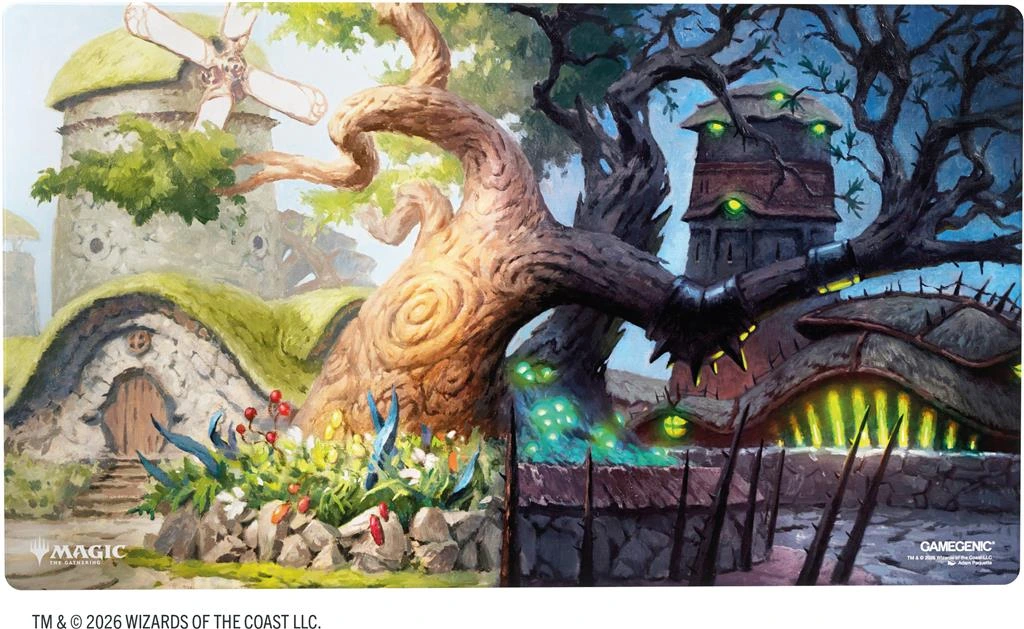 GG : MTG Lorwyn Shiny Playmat - Temple Garden