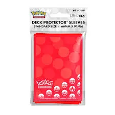 UP - Pokemon: Deck Protector Sleeves: Energy - Fire Type (65 Sleeves)