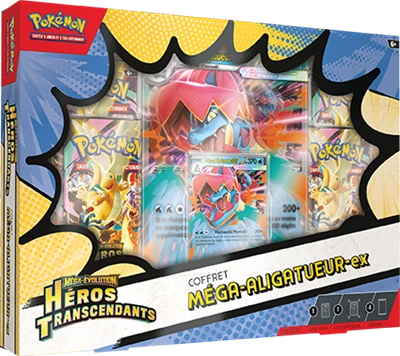 Pokemon ME2.5 : Collection Héros Transcendants – Méga-Aligatueur ex