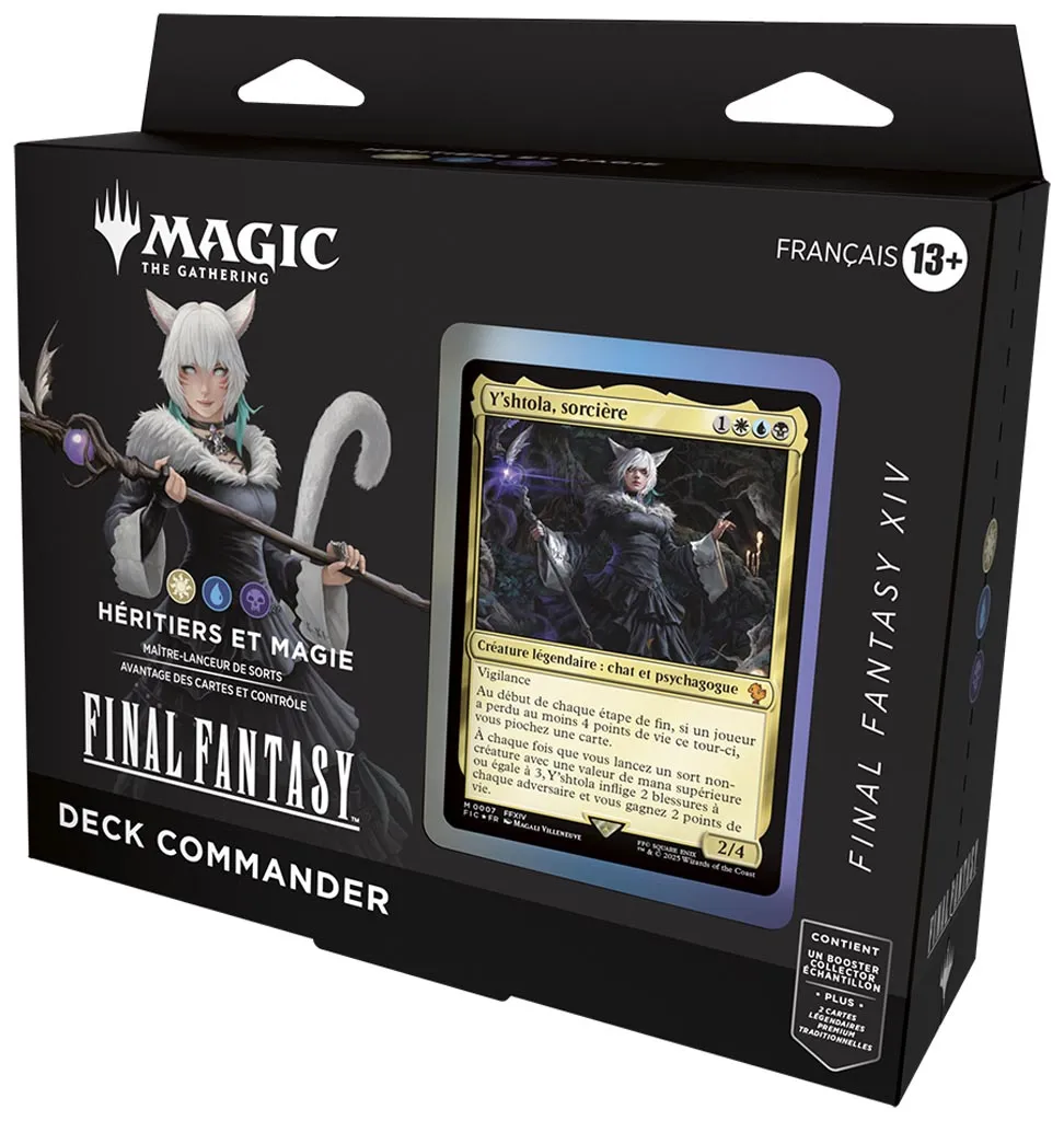 MTG - Final Fantasy Deck Commander - Héritiers et Magie  Y'shtola FR