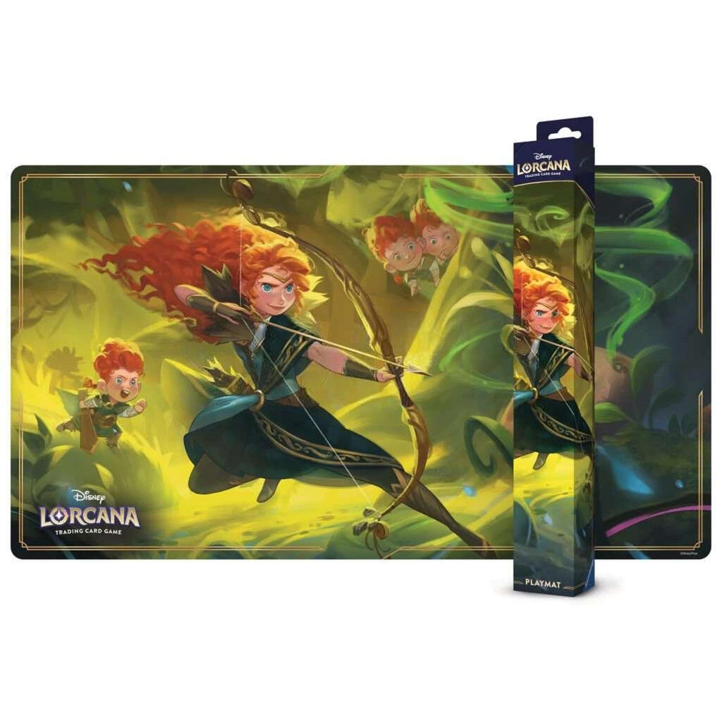 Disney Lorcana : Tapis Playmat Merida Rebelle