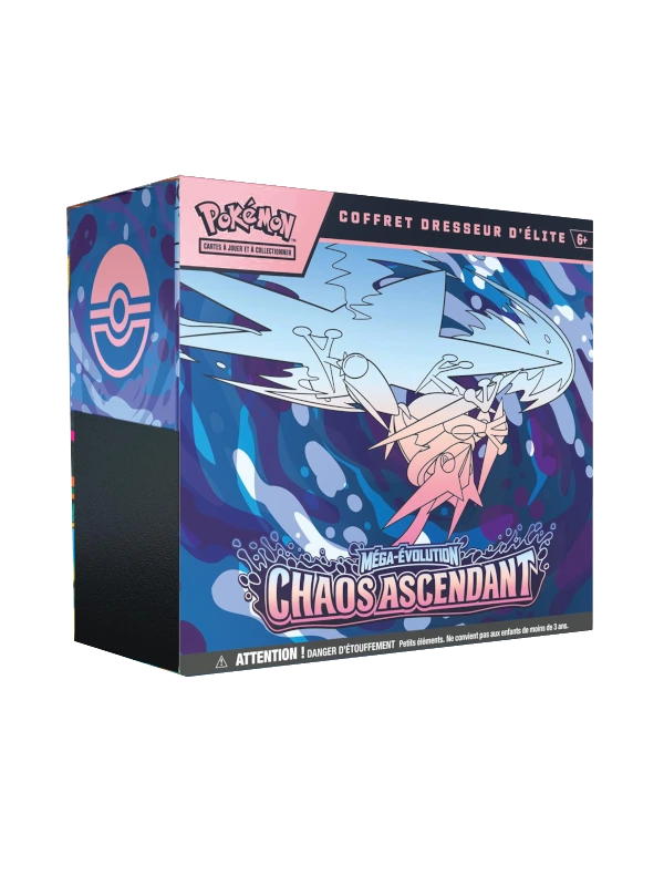 Pokemon ME04 : ETB Coffret Dresseur d'Elite : Chaos Ascendant