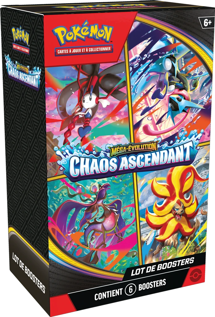 Pokemon : Bundle ME04 - 6 boosters Chaos Ascendant