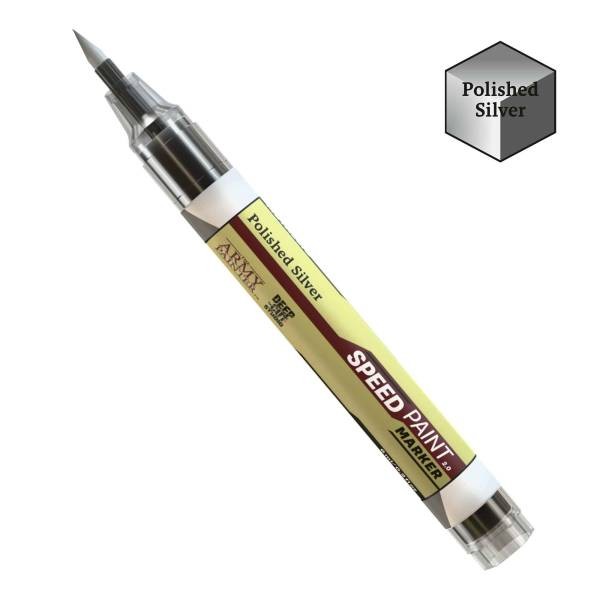SpeedPaint Markers : Polished Silver - Army Painter