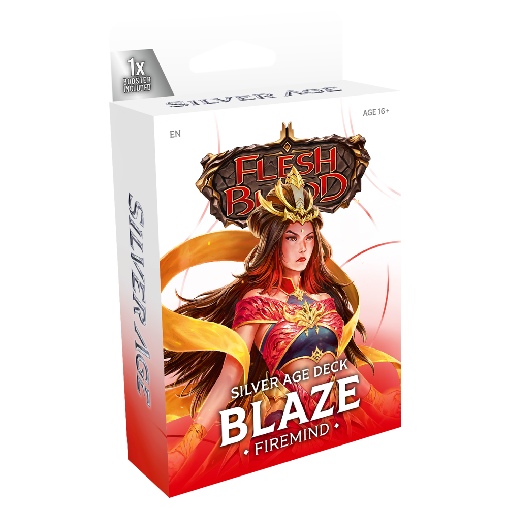 FAB Flesh and Blood : Silver Age SAGE Chapitre 3 deck : BLAZE (EN)