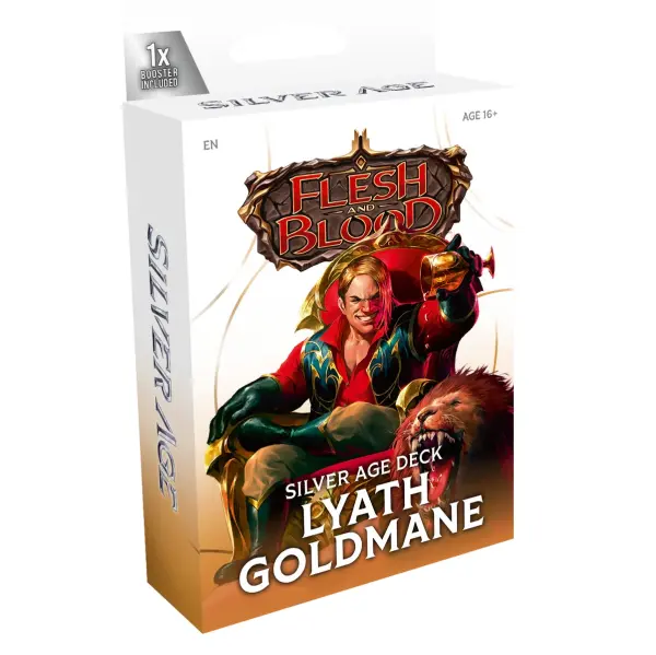 FAB Flesh and Blood : Silver Age SAGE Chapitre 3 deck : Lyath Goldmane (EN)