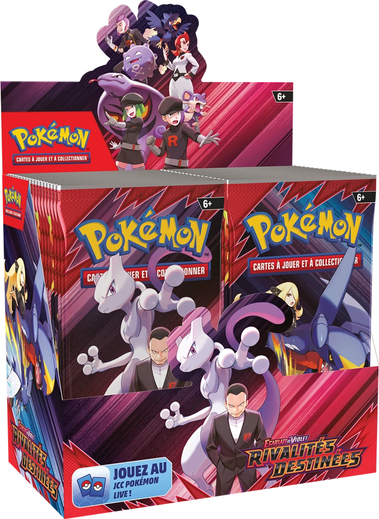 Pokemon EV10 : Display de Boosters Rivalités Destinées