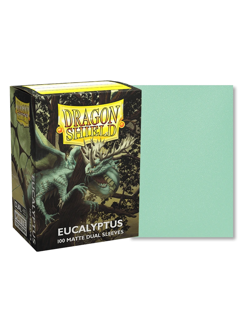 Dragon Shield - Standard Sleeves - Dual Matte :  Eucalyptus (x100)