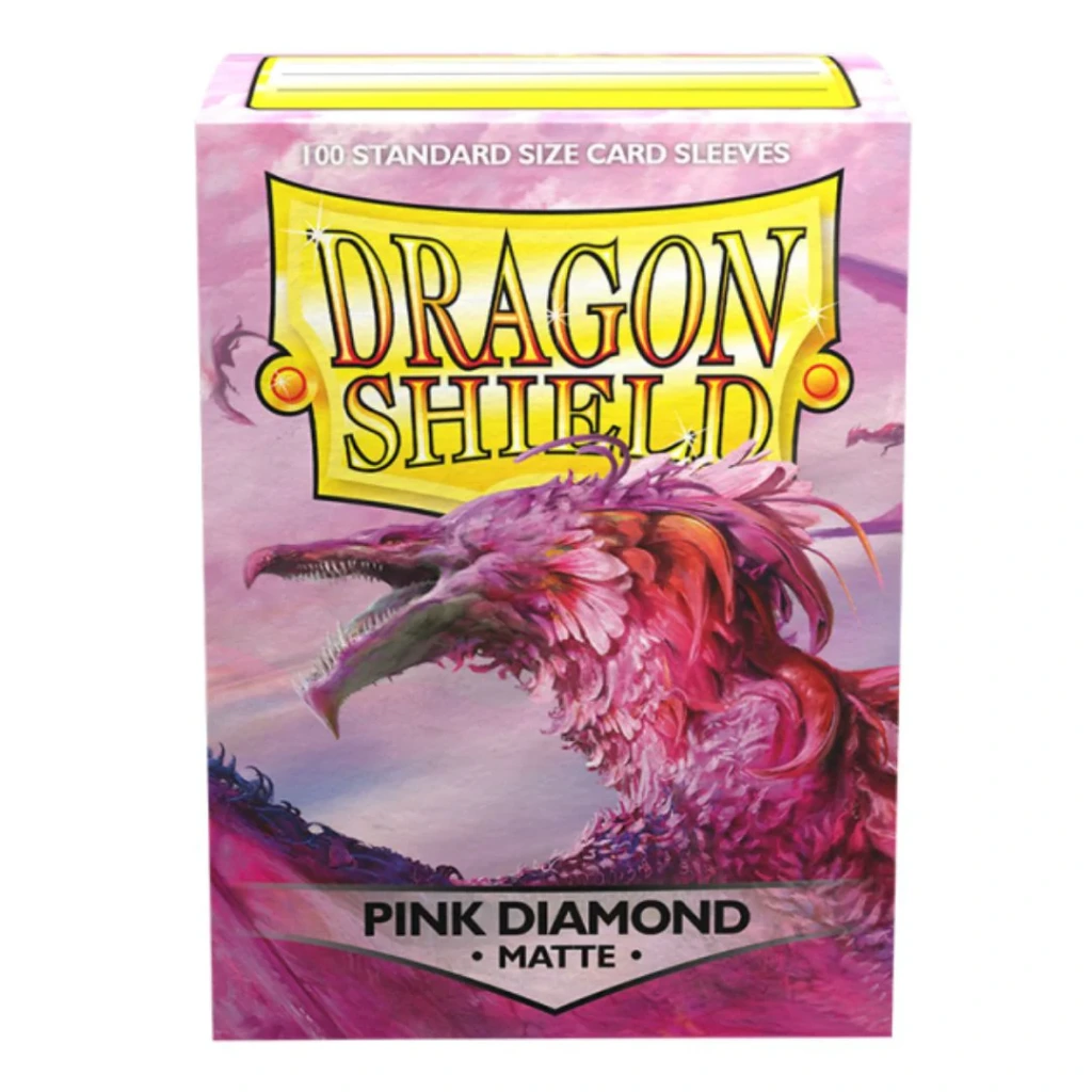 Dragon Shield - STANDARD Sleeves - Matte Pink Diamond (x100)