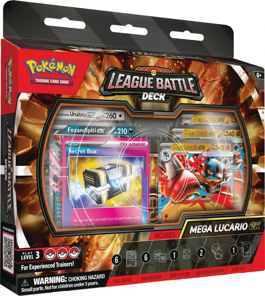 Pokémon : Deck Combat de Ligue Mega-Lucario Ex