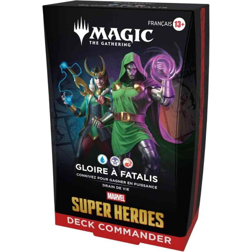 Deck Commander Magic: The Gathering - MSH : Marvel Super Heroes - Gloire à Fatalis