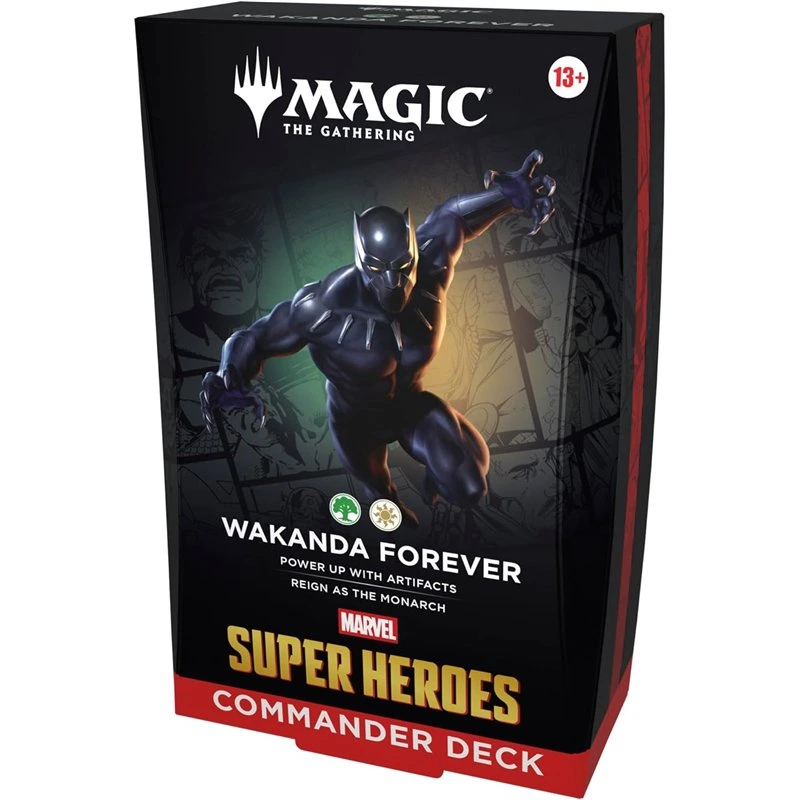 Deck Commander Magic: The Gathering - MSH : Marvel Super Heroes - Wakanda Pour Toujours