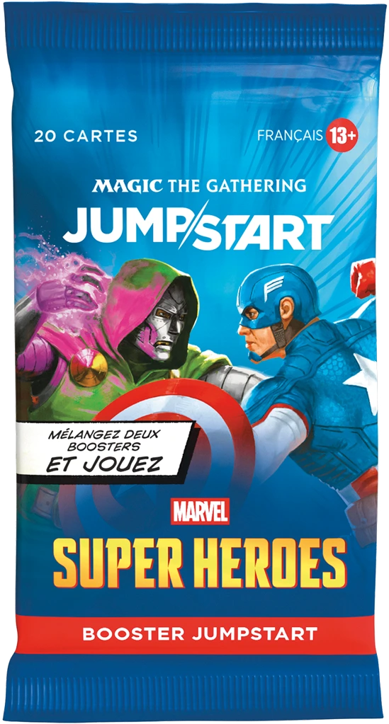 Booster Jumpstart Magic The Gathering - MSH : Marvel Super Heroes
