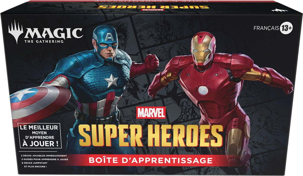 Boite d'apprentissage Marvel Super Heroes - Magic FR