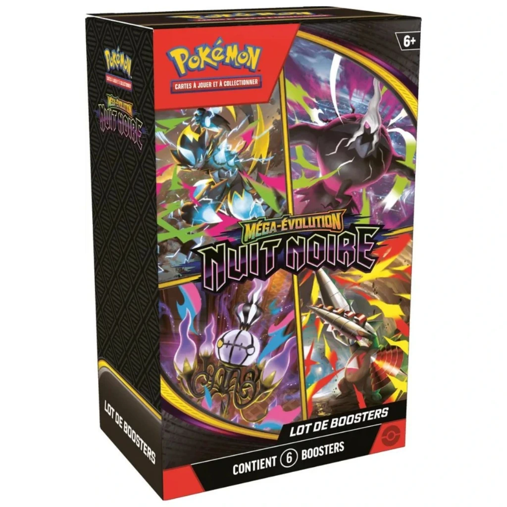 Pokemon ME05 : Bundle 6 boosters : Nuit Noire