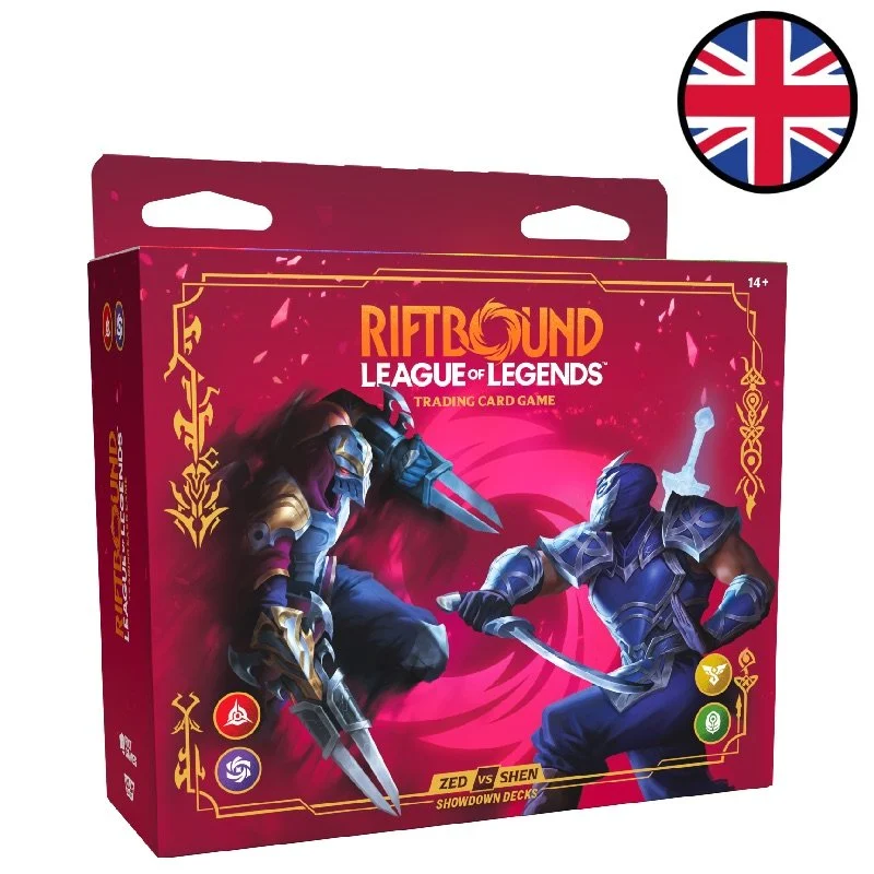 [RB-04SD01-EN] Riftbound: League of Legends TCG - Vendetta Champion Deck Showdown: Zed vs Shen - En
