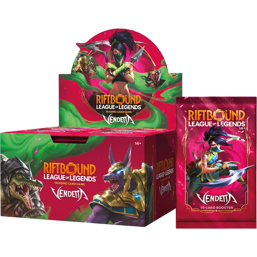 [RB-04BD01-EN] Riftbound: League of Legends TCG - Vendetta Booster Display (24 Boosters) - EN