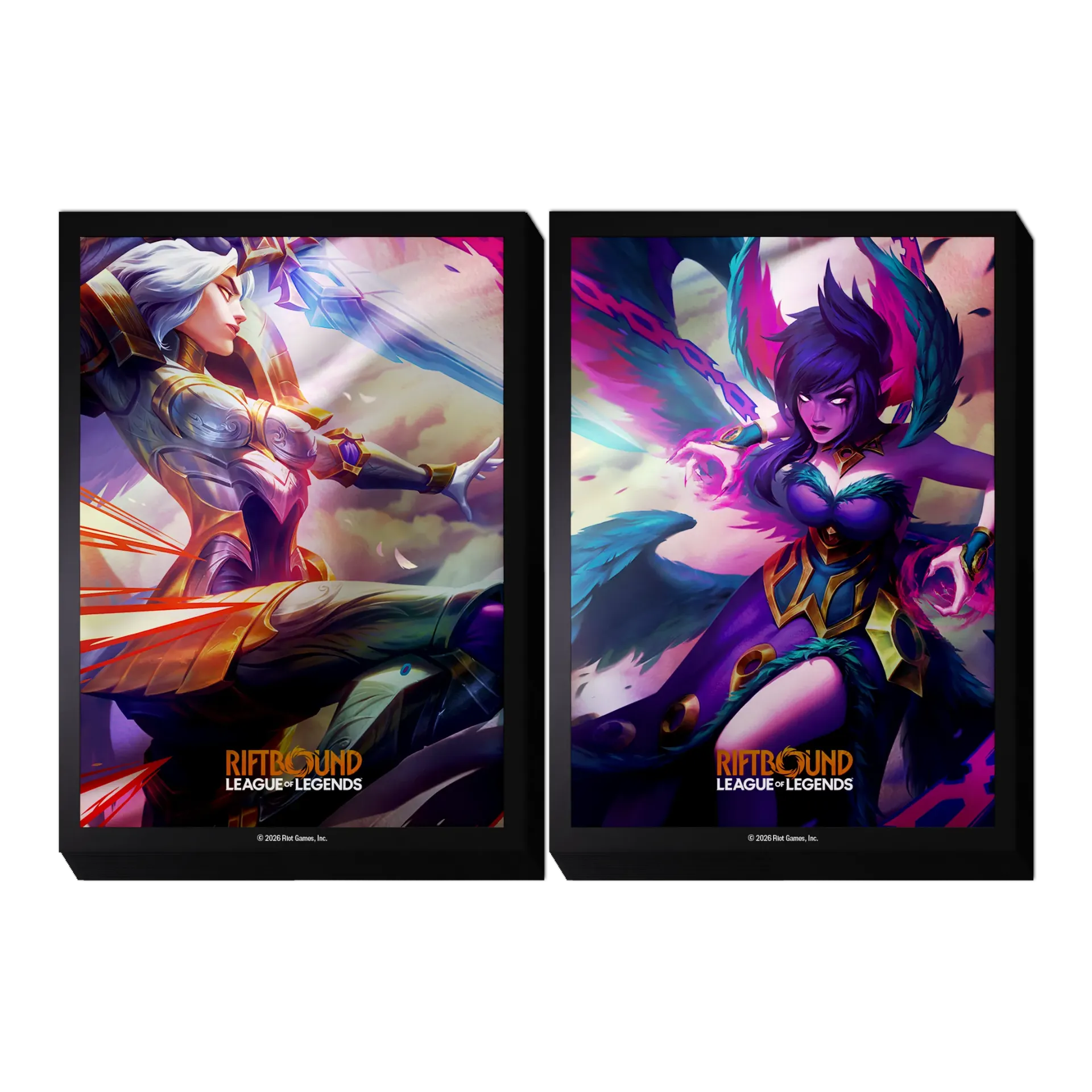 [RB-04AS04-EN] Riftbound: League of Legends TCG - Sleeves Kayle vs Morgana (50+50 sleeves)