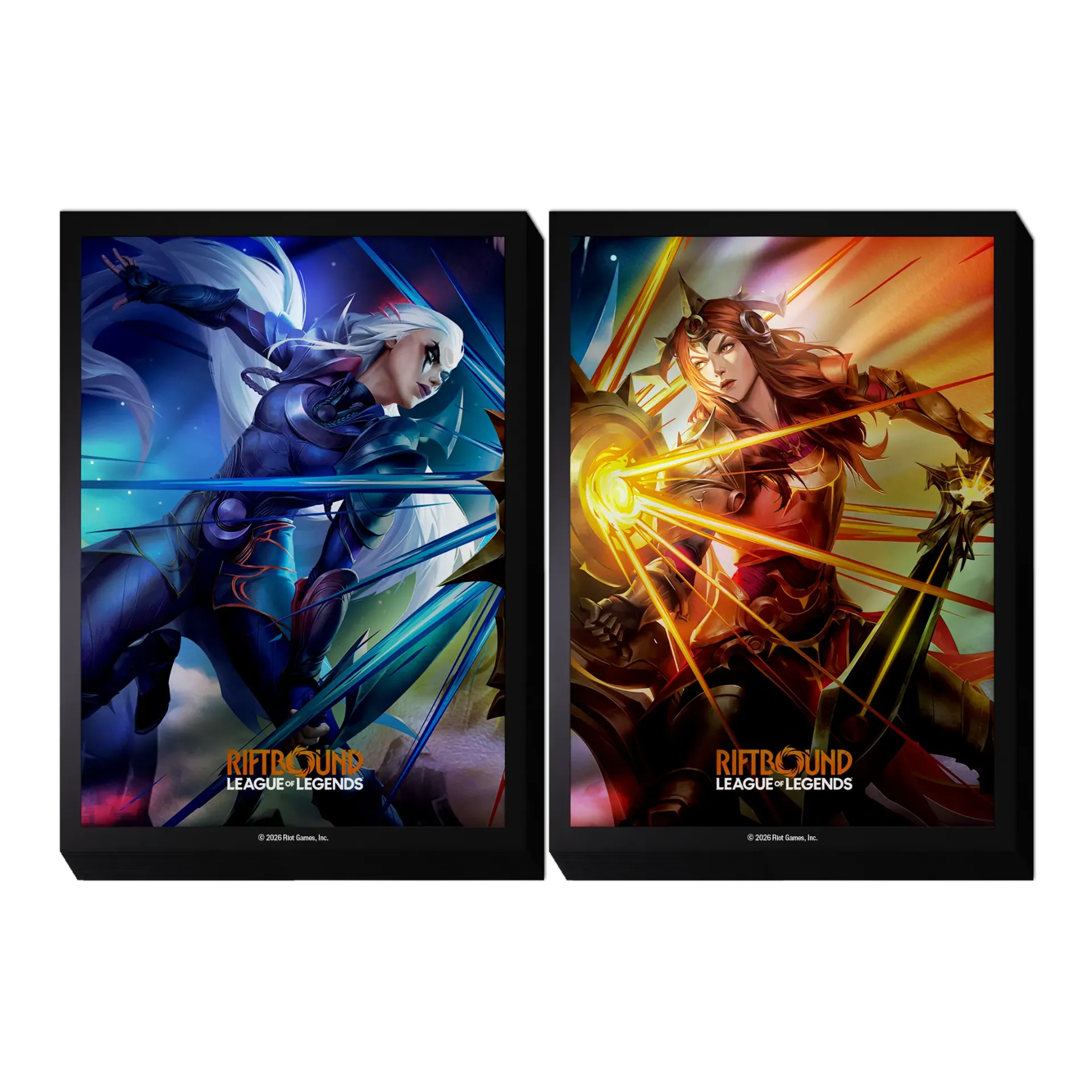 [RB-04AS03-EN] Riftbound: League of Legends TCG - Sleeves Diana vs Léona (50+50 sleeves)