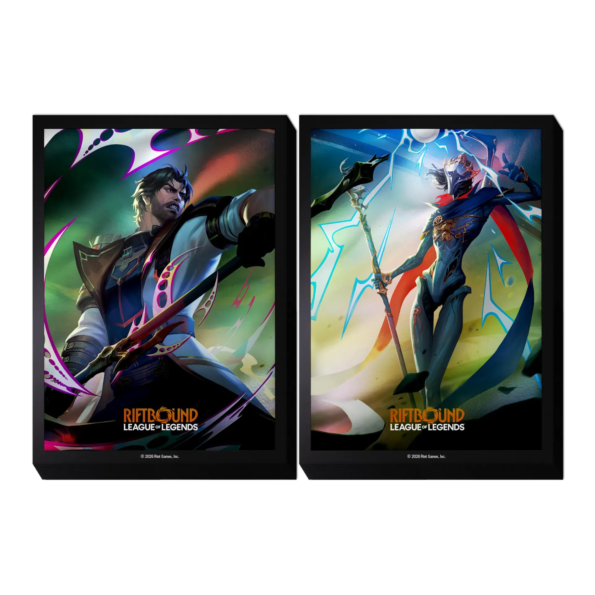 [RB-04AS02-EN] Riftbound: League of Legends TCG - Sleeves Jayce vs Viktor (50+50 Sleeves)