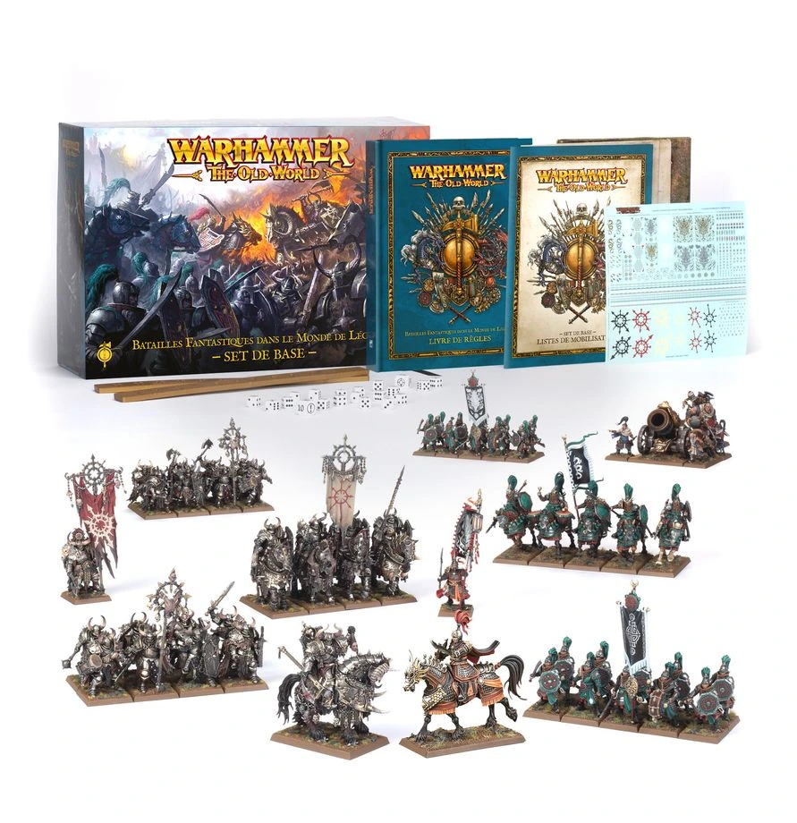 Warhammer The Old World : Core Set (set de base) Batailles Fantastiques dans le Monde de Légende