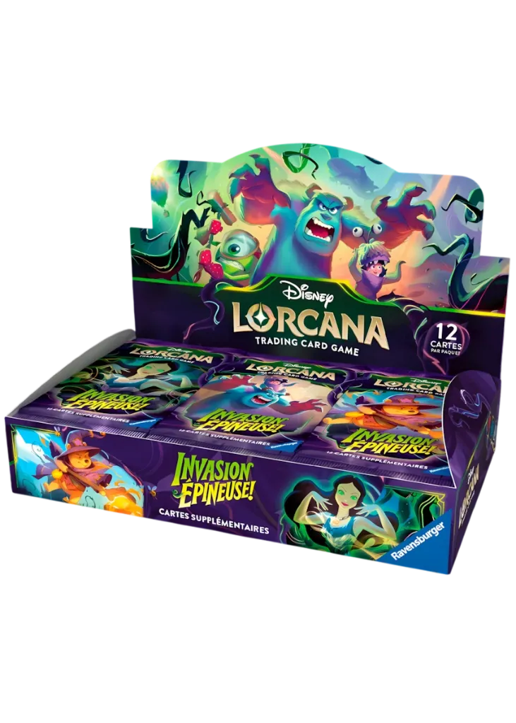 Disney Lorcana set 13 Invasion Epineuse : Display