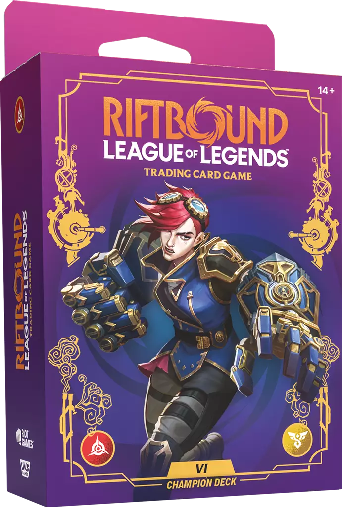 Riftbound : League of Legends TCG - Unleashed Déchaînement Champion Deck - Vi - FR