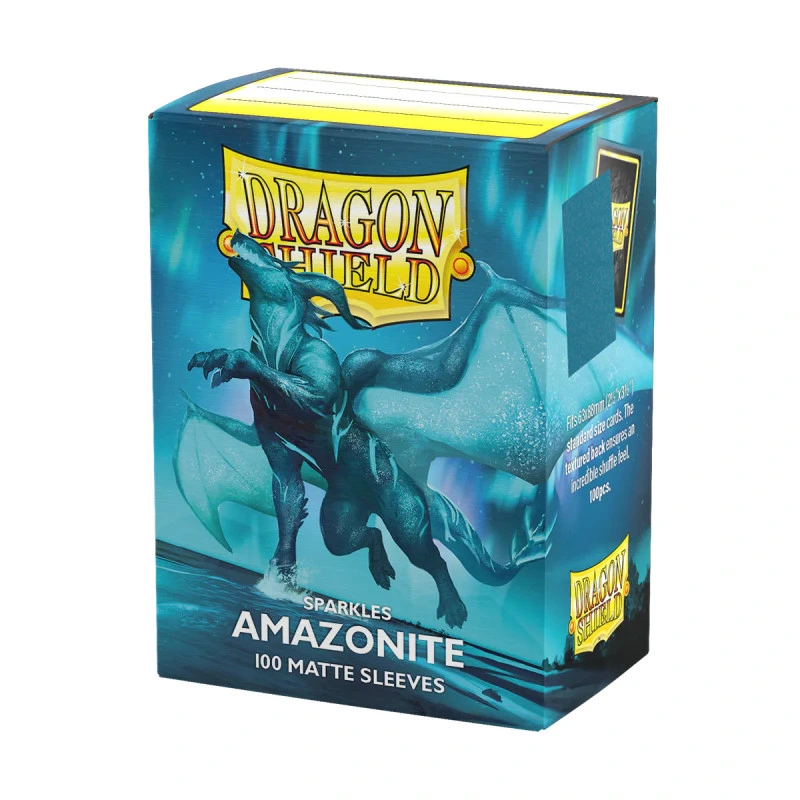 Dragon Shield - Standard Sleeves - Matte - Sparkles - Amazonite (x100)