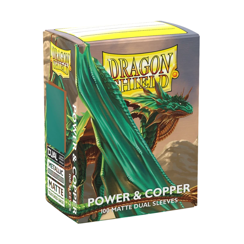 Dragon Shield - Standard Sleeves - Dual Matte - Power & Copper (x100)
