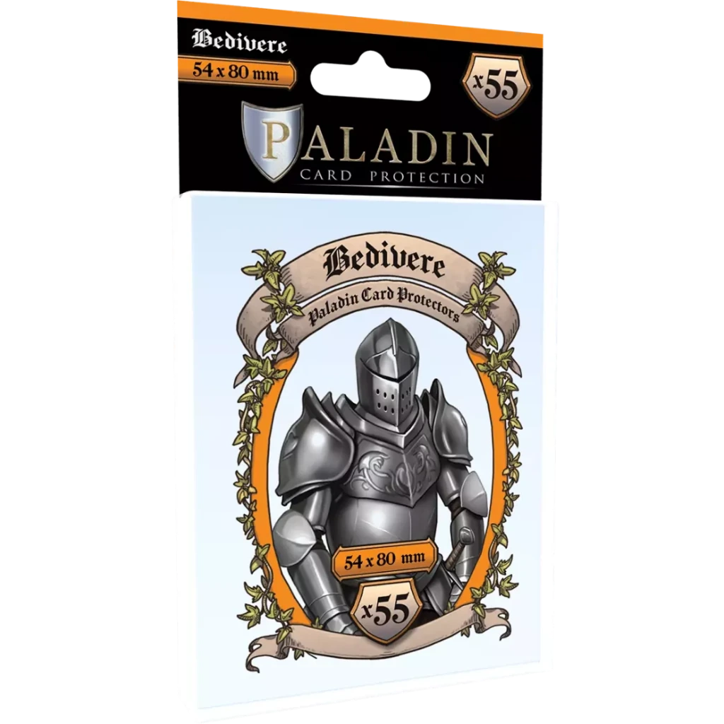 Sleeves Paladin - Bedivere (Medium Plus) - 54X80mm (55 sleeves)