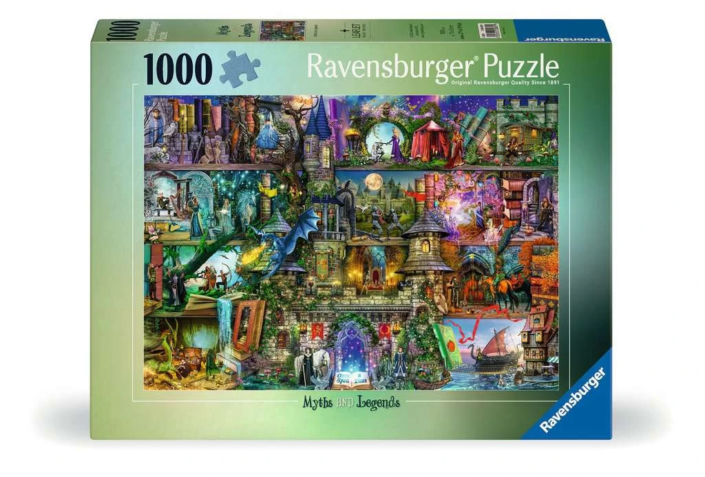 Puzzle 1000 pièces : Mythes et Légendes