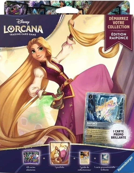 Disney Lorcana : Set 13-14 Coffret Démarrez votre collection Raiponce