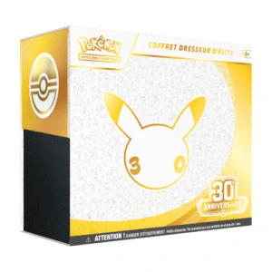 Pokemon 30 Ans : ETB Coffret Dresseur d'Elite