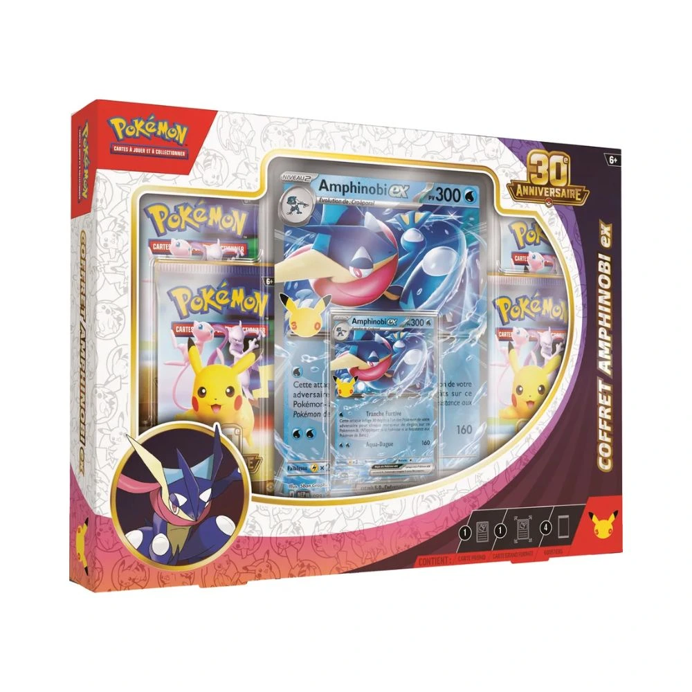 Pokémon 30 Ans : Coffret Amphinobi EX