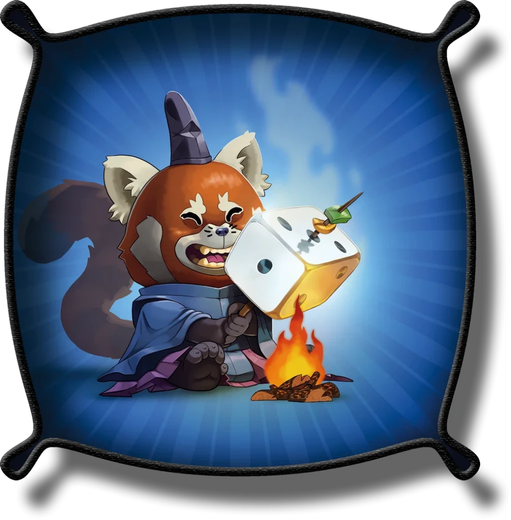 Piste à dés piste de dés YOKAI - Panda Roux