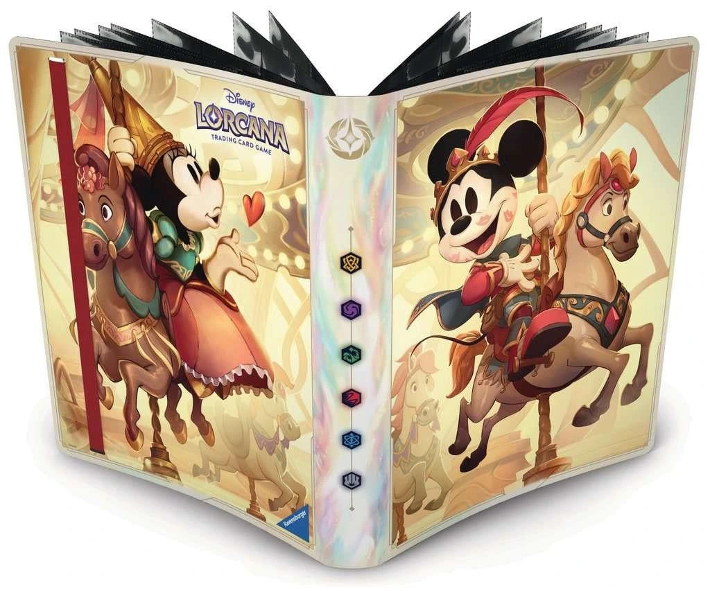 Disney Lorcana Portfolio illustré Mickey Minnie