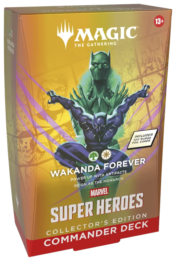Deck Commander Collector Magic: The Gathering - MSH : Marvel Super Heroes - "Wakanda Forever" (EN)