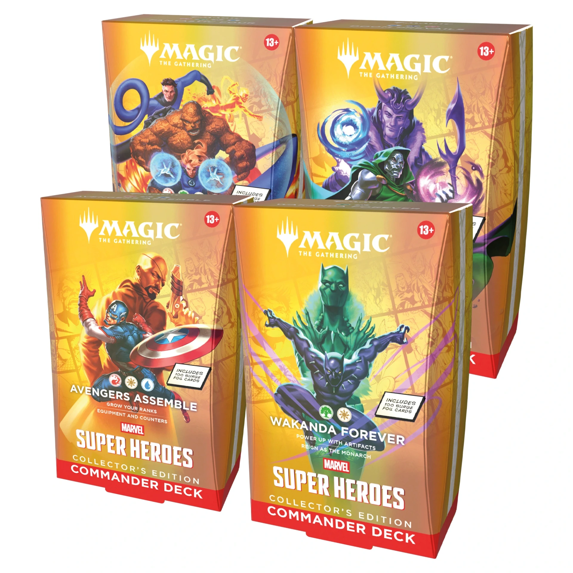 Deck Commander Collector Magic: The Gathering - MSH : Marvel Super Heroes - Display Decks Collector (EN)
