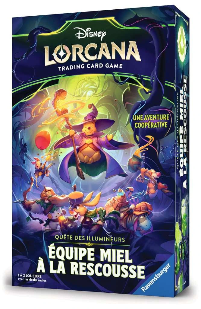 Disney Lorcana TCG - Coffret Quête des Illumineurs - Équipe Miel à la rescousse