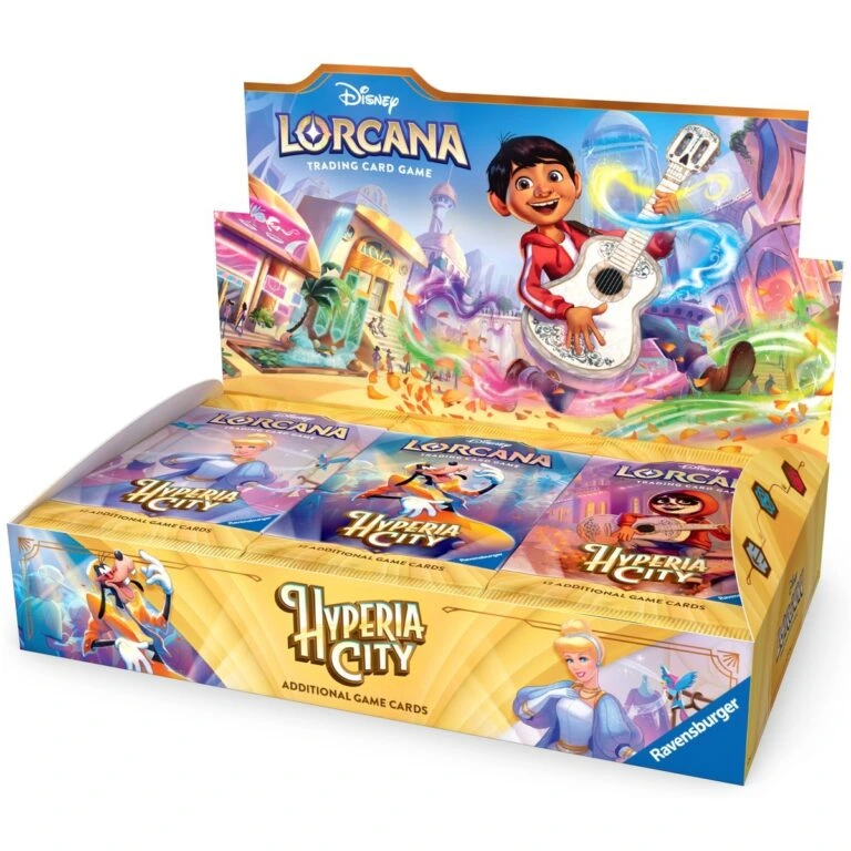Disney Lorcana TCG - Set 14 Hyperia City : Display 24 boosters