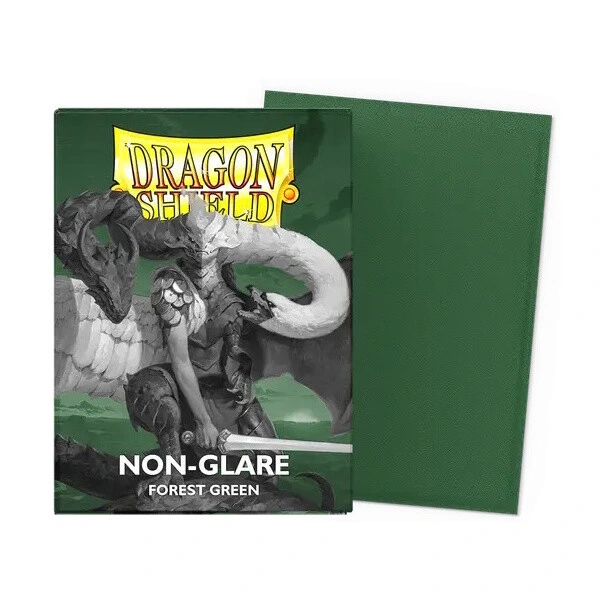 Dragon Shield - Standard Sleeves - Matte - Green Non Glare (x100)