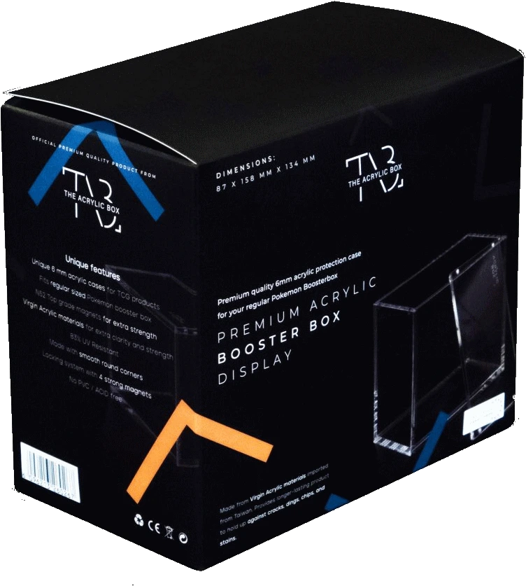 Boite de protection acrylique pour Display Pokemon