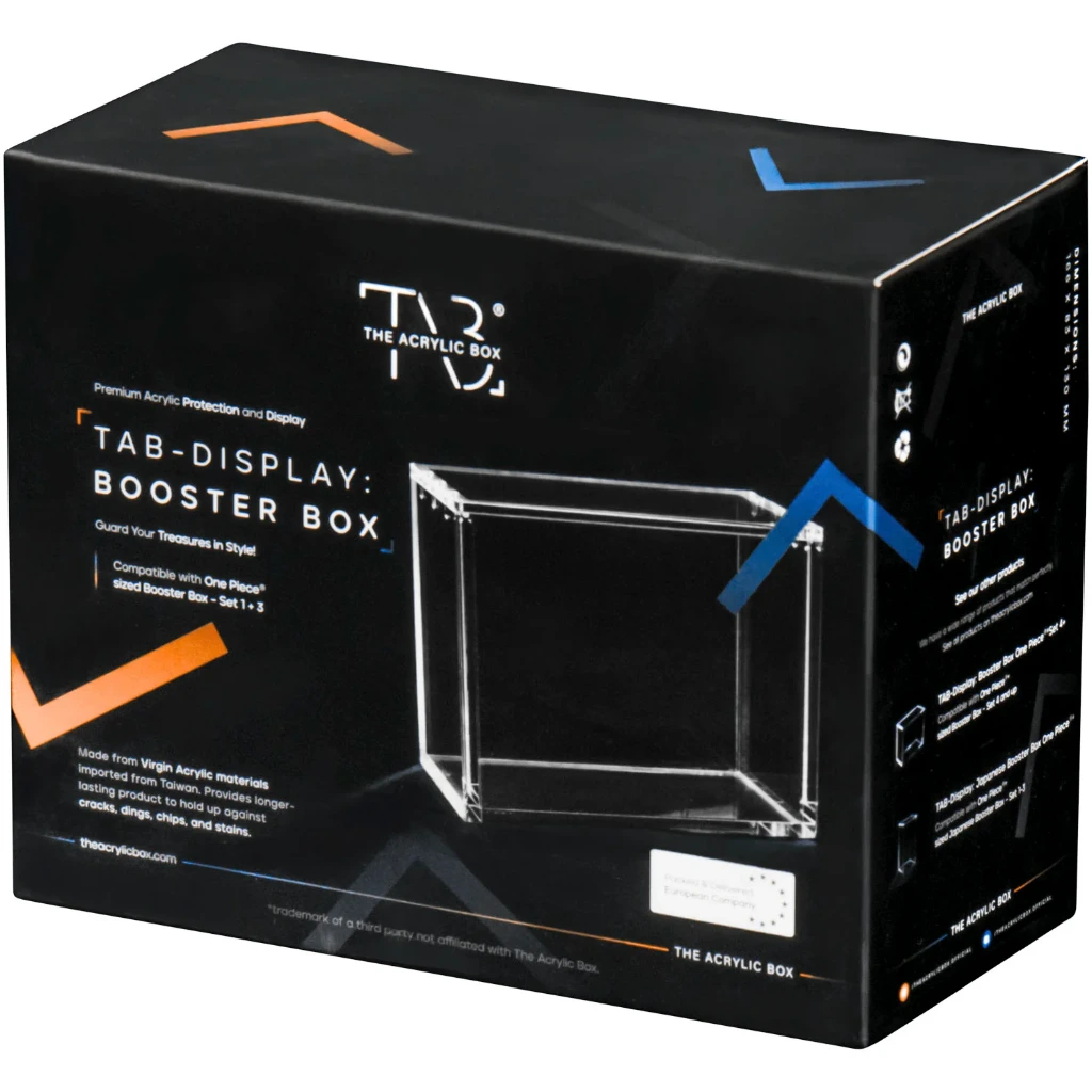 Boite de protection acrylique pour Display One Piece TCG