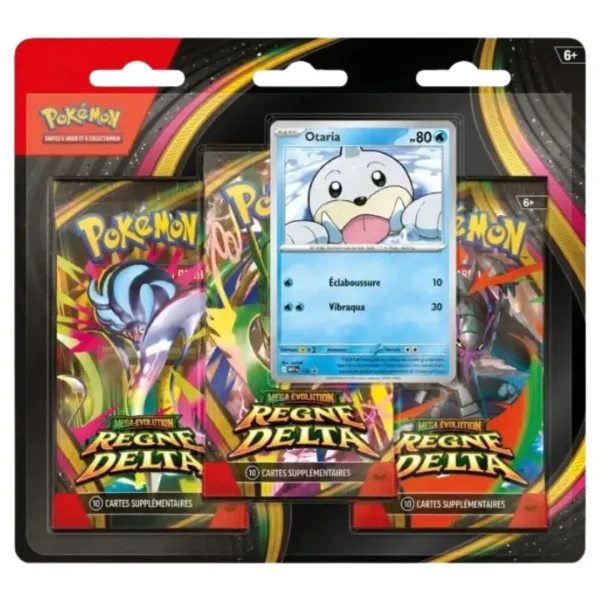 Pokemon ME06 Règne Delta : Tripack Pack 3 booster