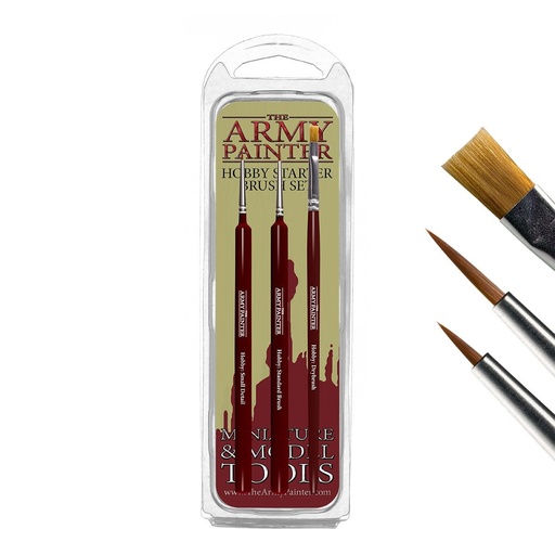 Pinceaux : Hobby Starter Brush Set - Army Painter