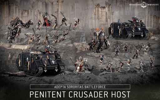 Battleforce 2024 : Adepta Sororitas Penitent Crusader Force