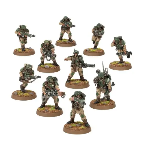 Warhammer 40000 : Troupes de choc cadiennes