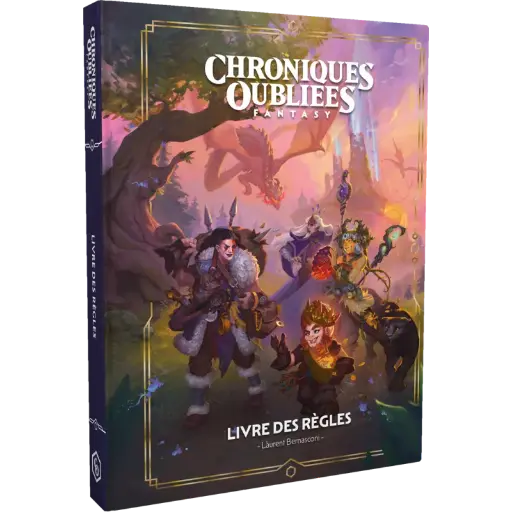 Chroniques Oubliées Fantasy : Livre des règles (deluxe)