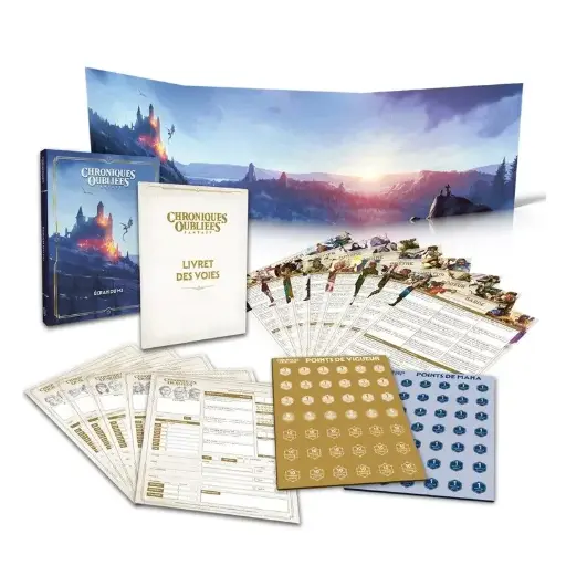 Chroniques Oubliées Fantasy : Écran de jeu et Livret des voies